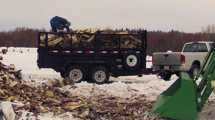 Firewood delivery Grande Prairie