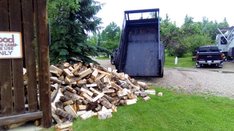 Beaverlodge Campsite Firewood